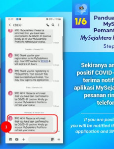 Panduan Penggunaan MySejahtera untuk Pemantauan di Rumah (1)